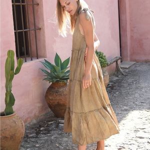 BEACHWOOD BABY - SEVILLA DRESS (RYE)